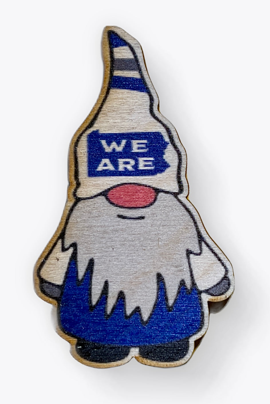 WE ARE PA Shape Hat Gnome Magnet