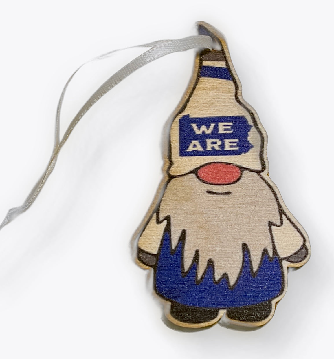 WE ARE PA Shape Hat Gnome Ornament