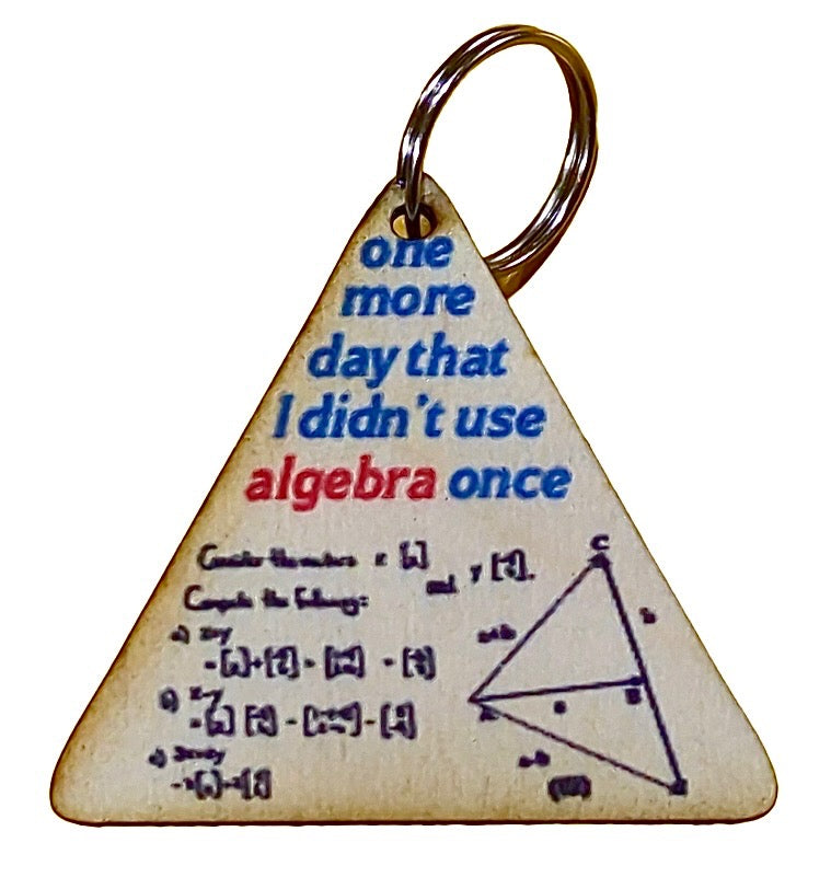 One More Day I Didn't Use Algebra Once
