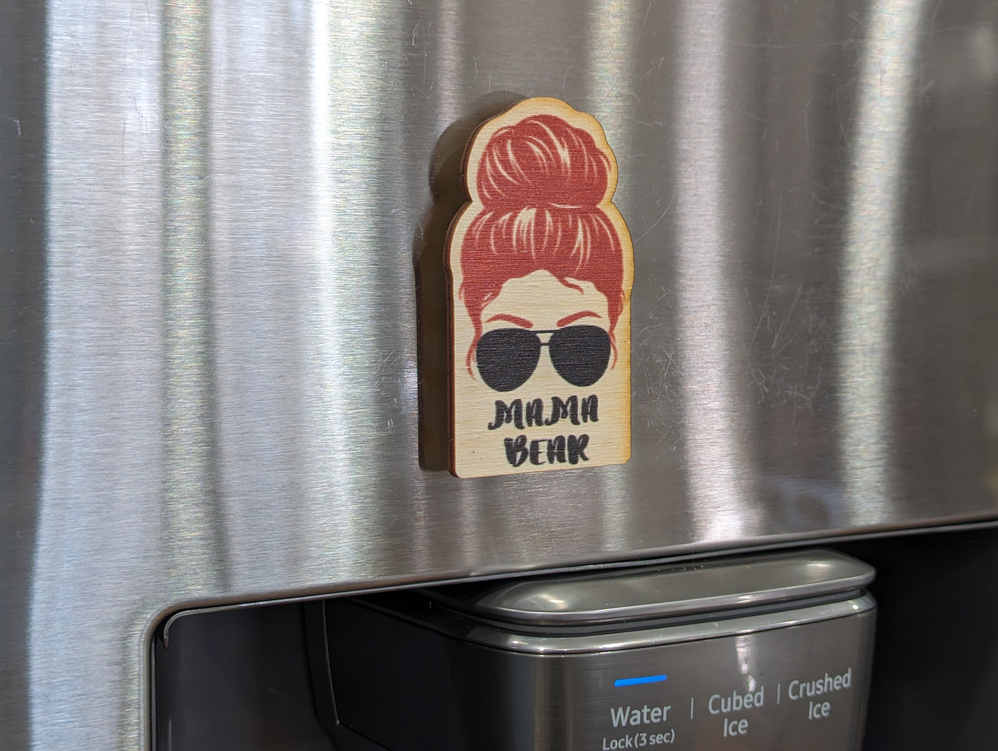 Mama Bear Red Hair Black Sunglasses