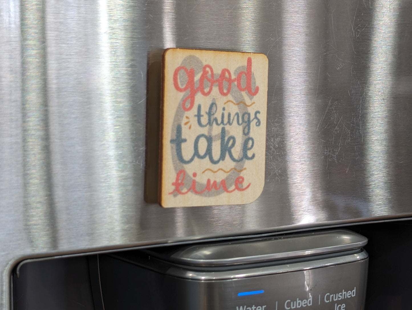 Good Things Take Time Clock