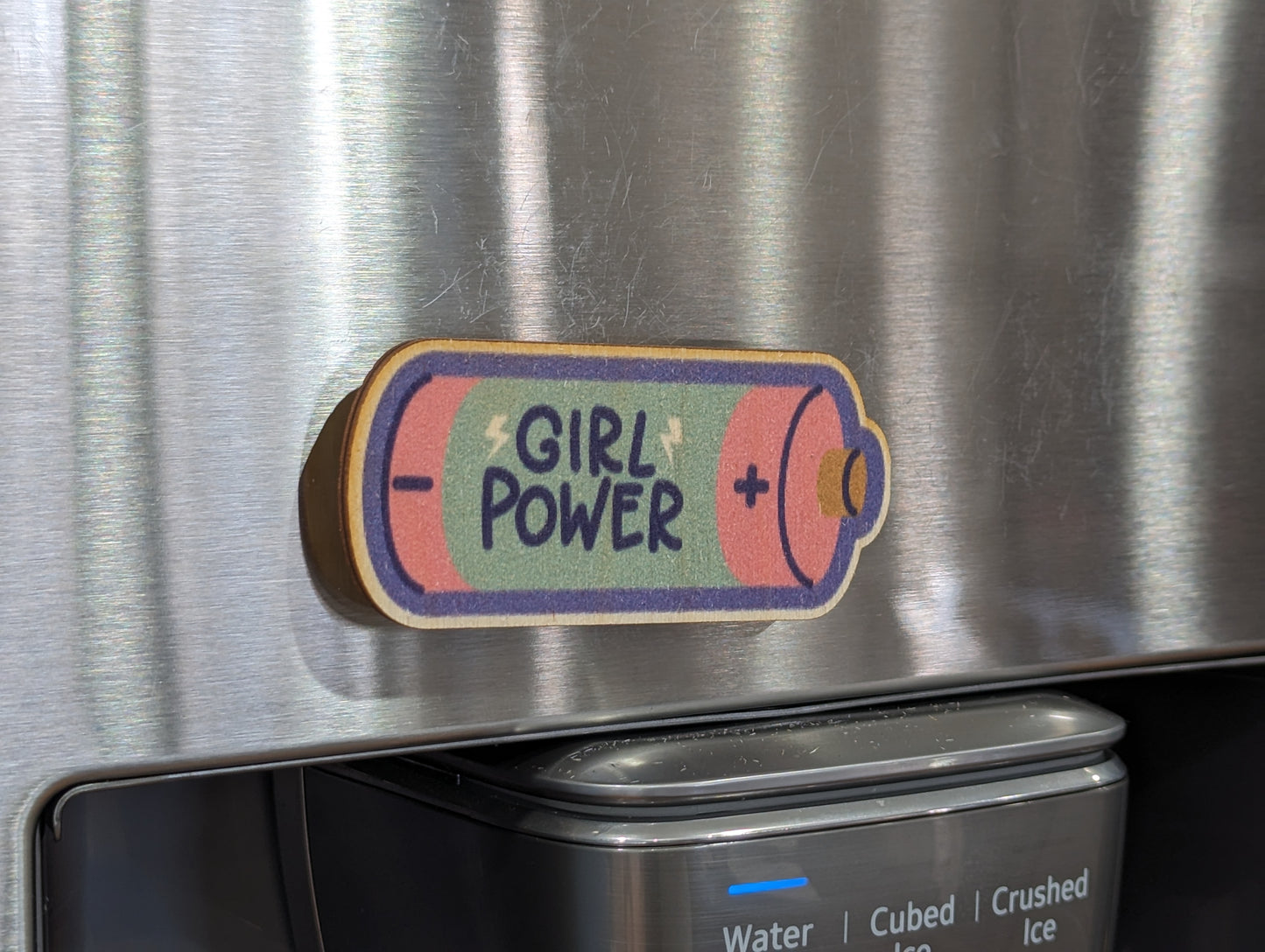 Girl Power Battery Shape