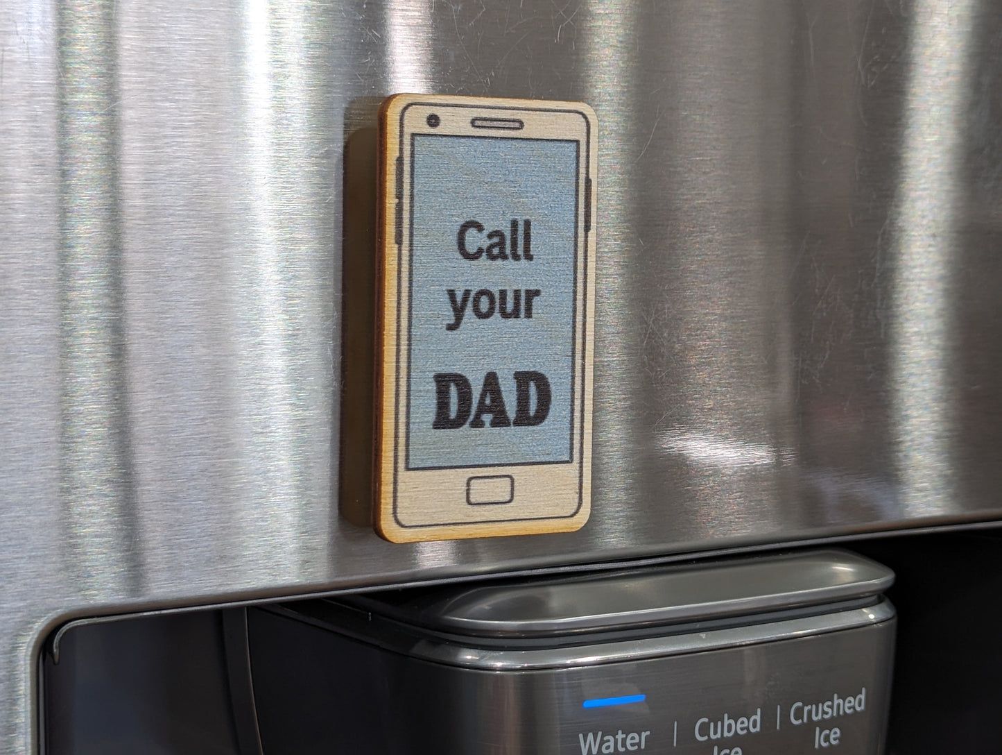 Call Your Dad Cell Phone Shape