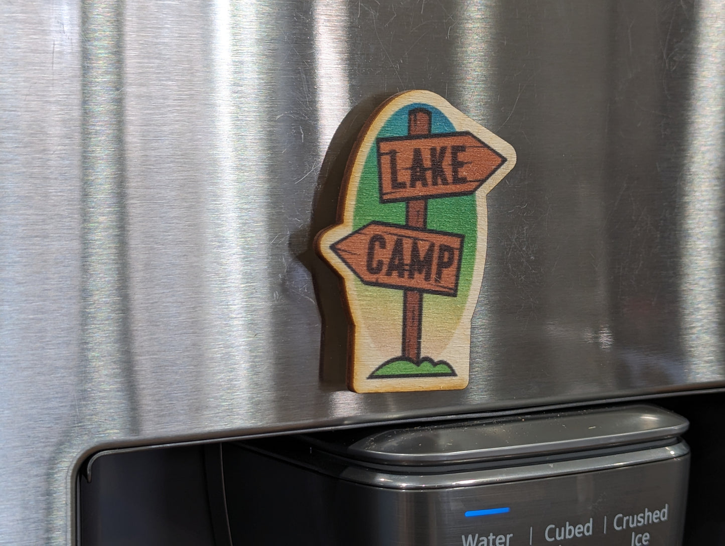 Lake Camp Sign