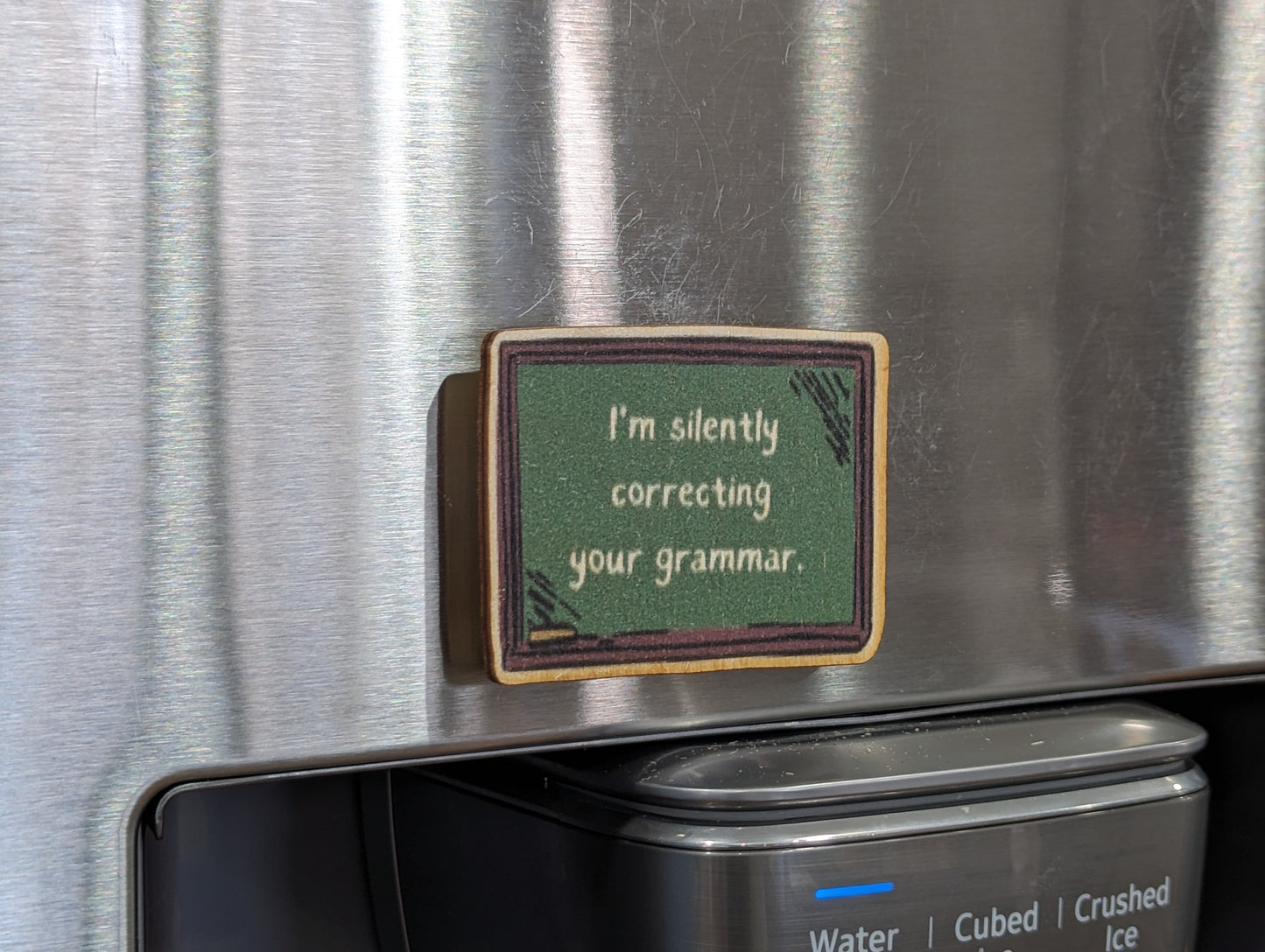 I'm Silently Correcting Your Grammar