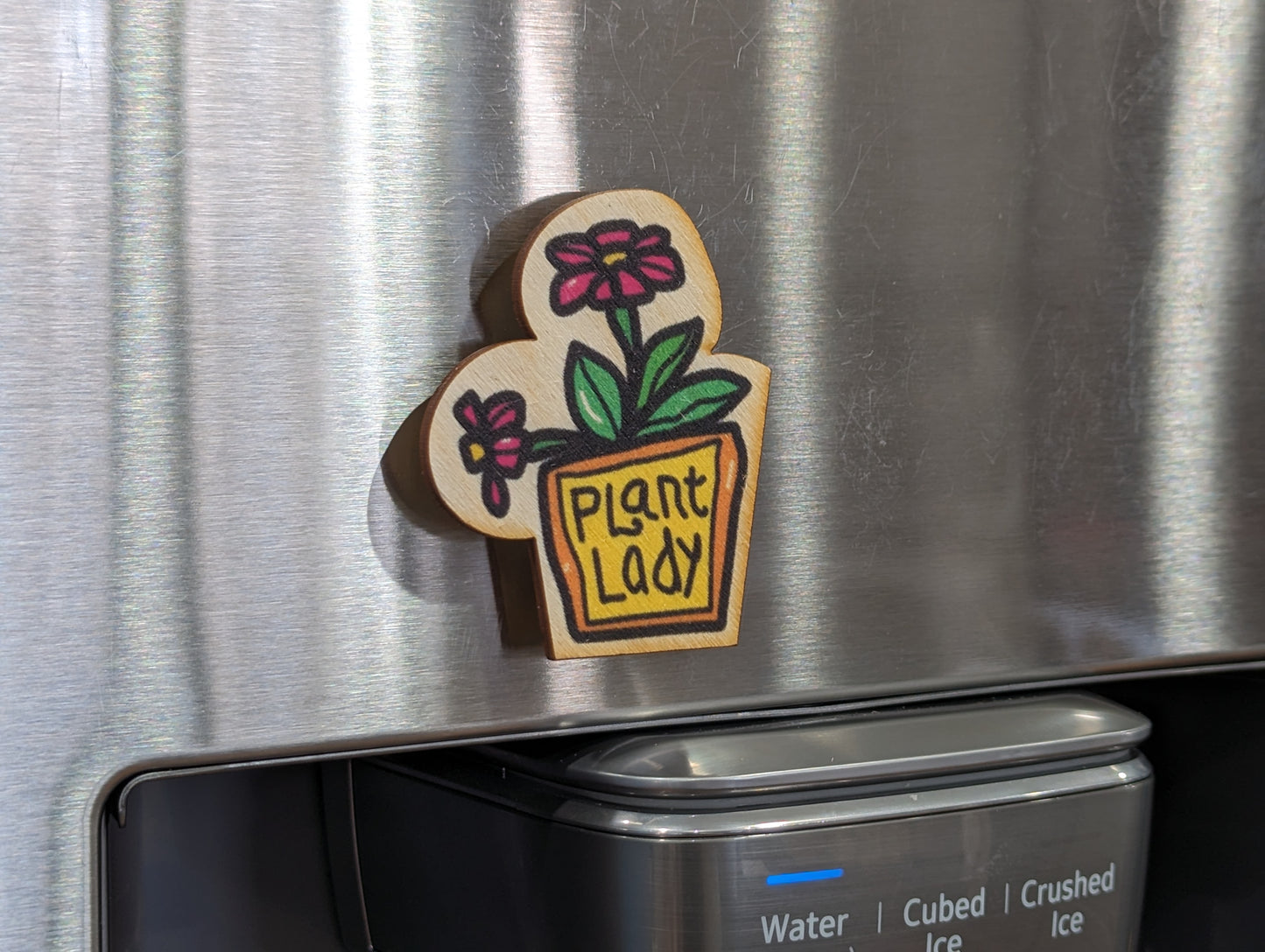 Plant Lady Flower Pot