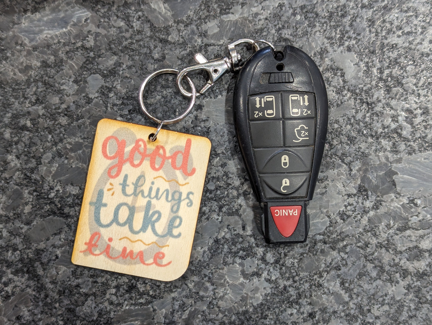 Good Things Take Time Clock