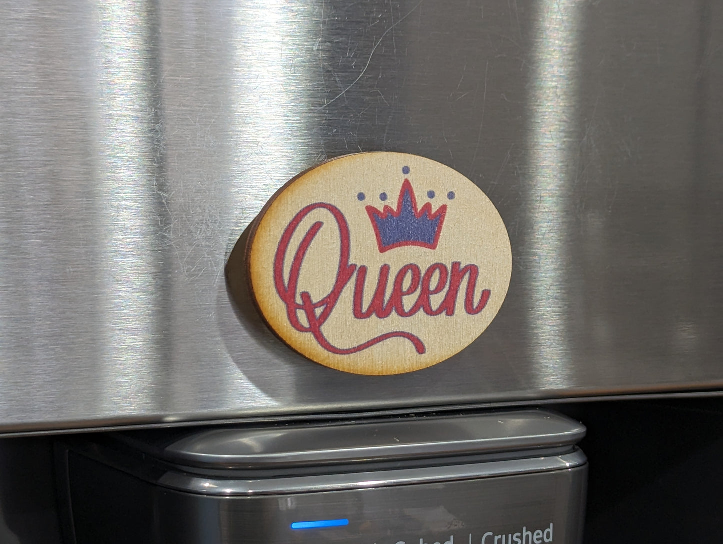 Queen Blue Pink Crown