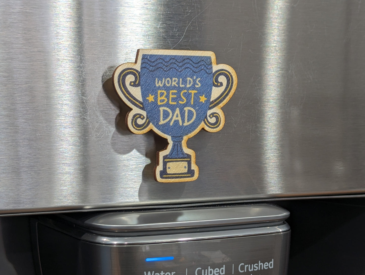 World's Best Dad Trophy Shape