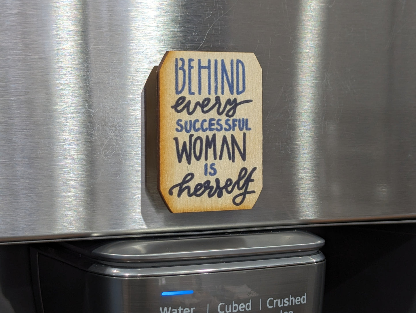 Behind Every Successful Woman Is Herself