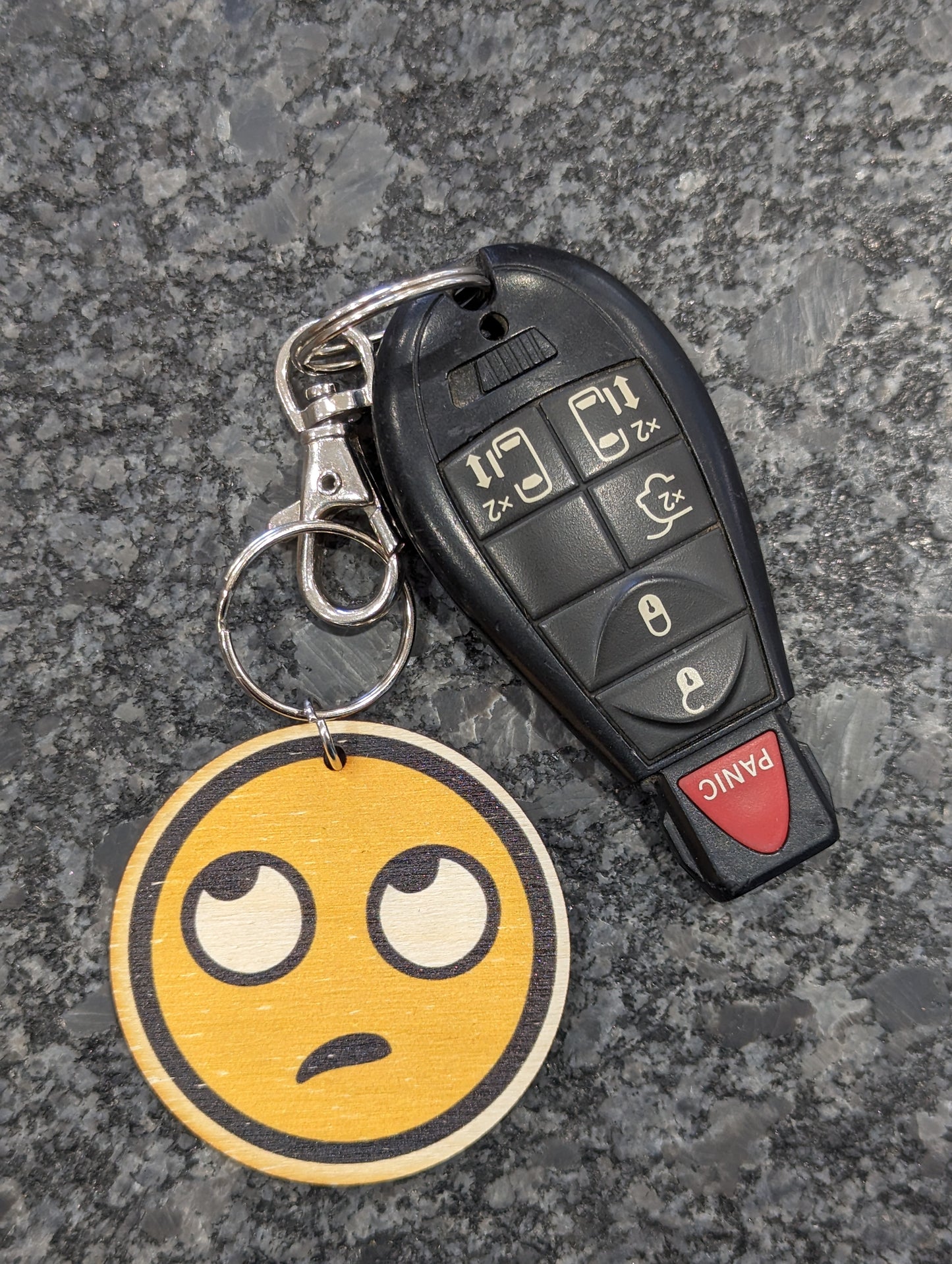 Rolling Eyes Smiley Face Emoji