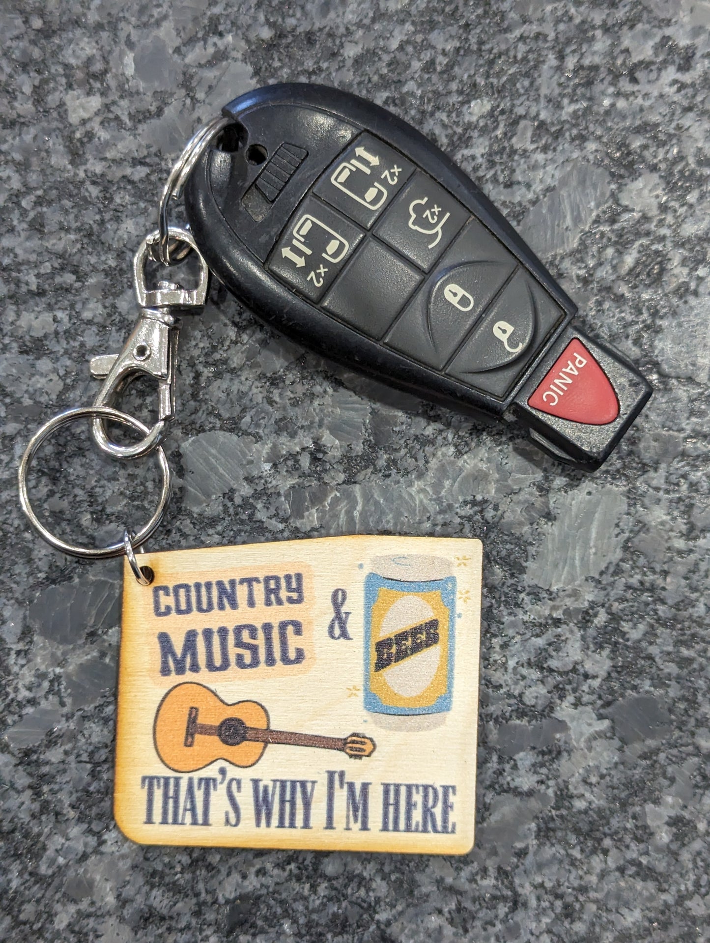 Country Music And Beer That's Why I'm Here