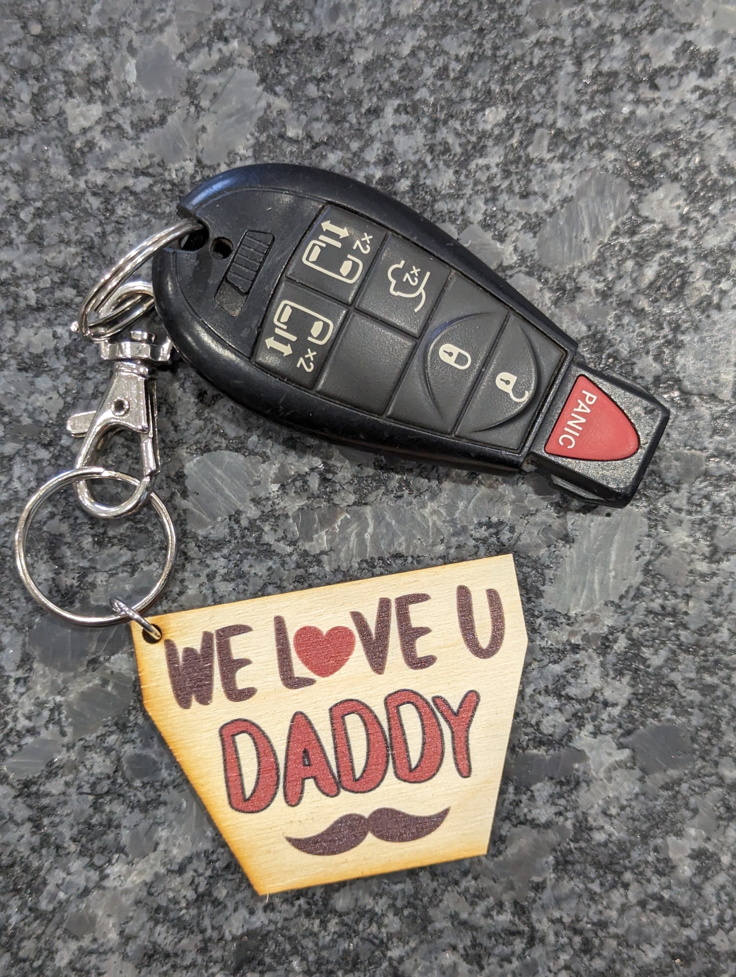 We Love You Daddy Mustache