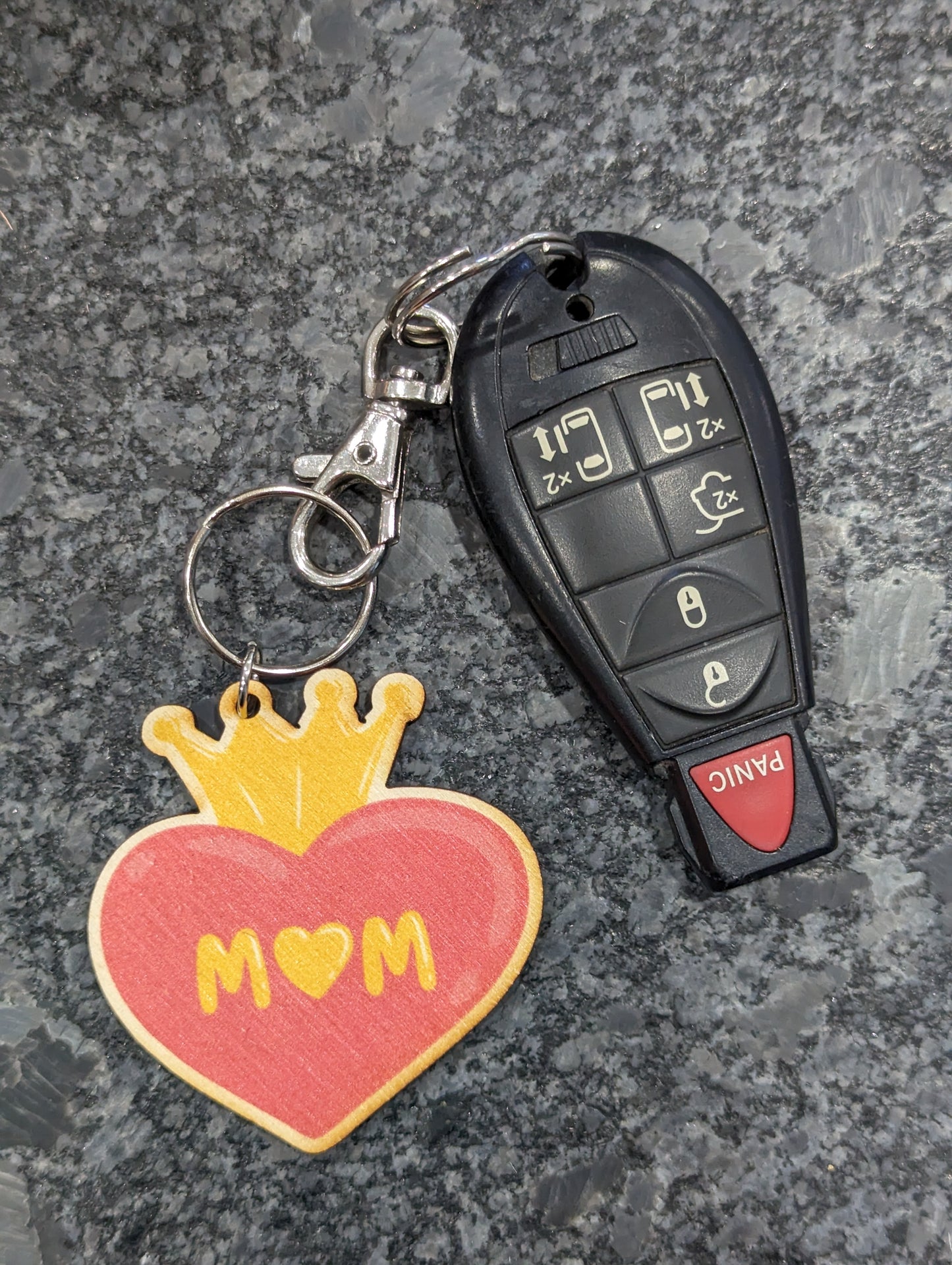 Mom Heart Crown