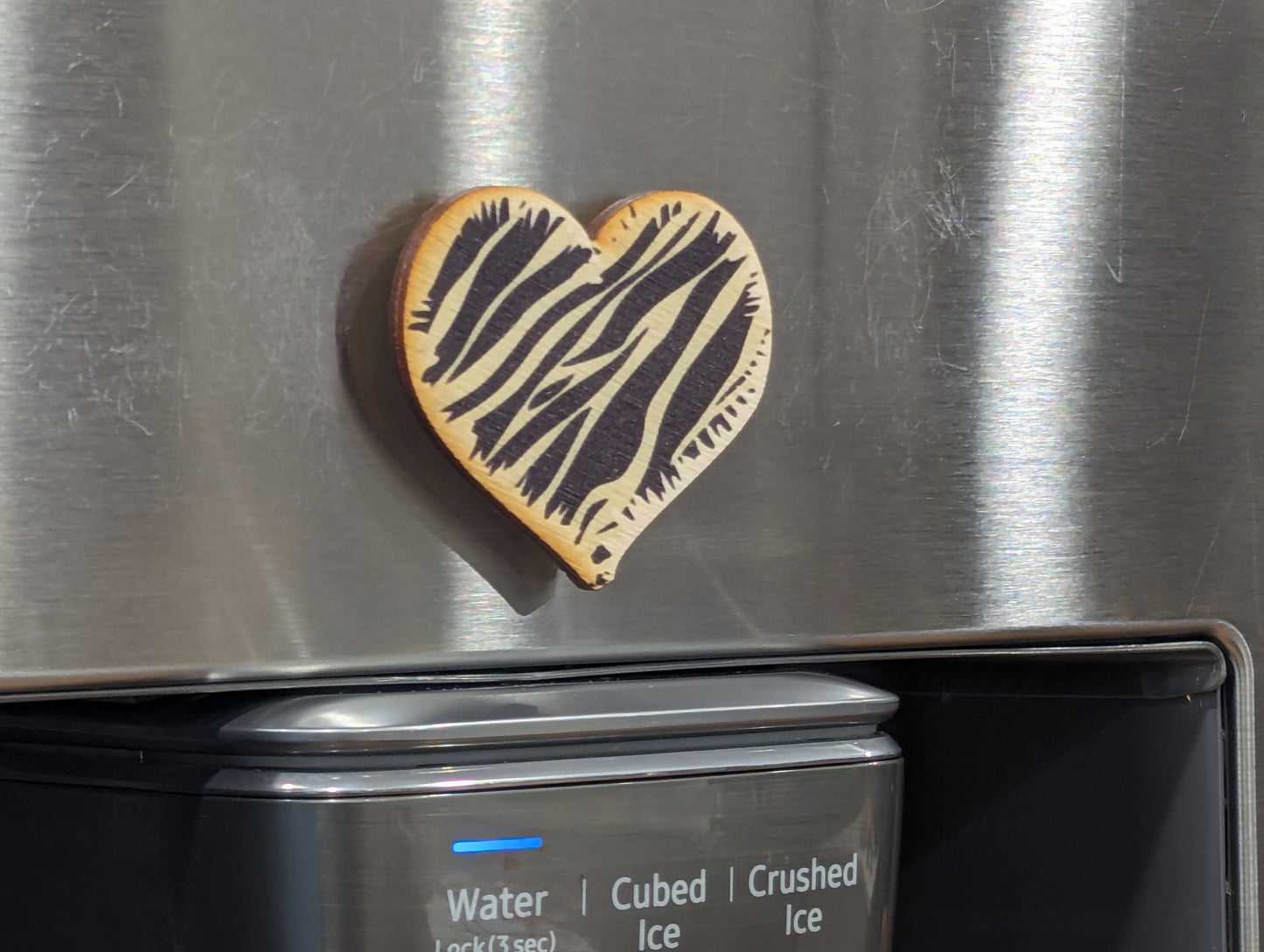 Zebra Heart Shape