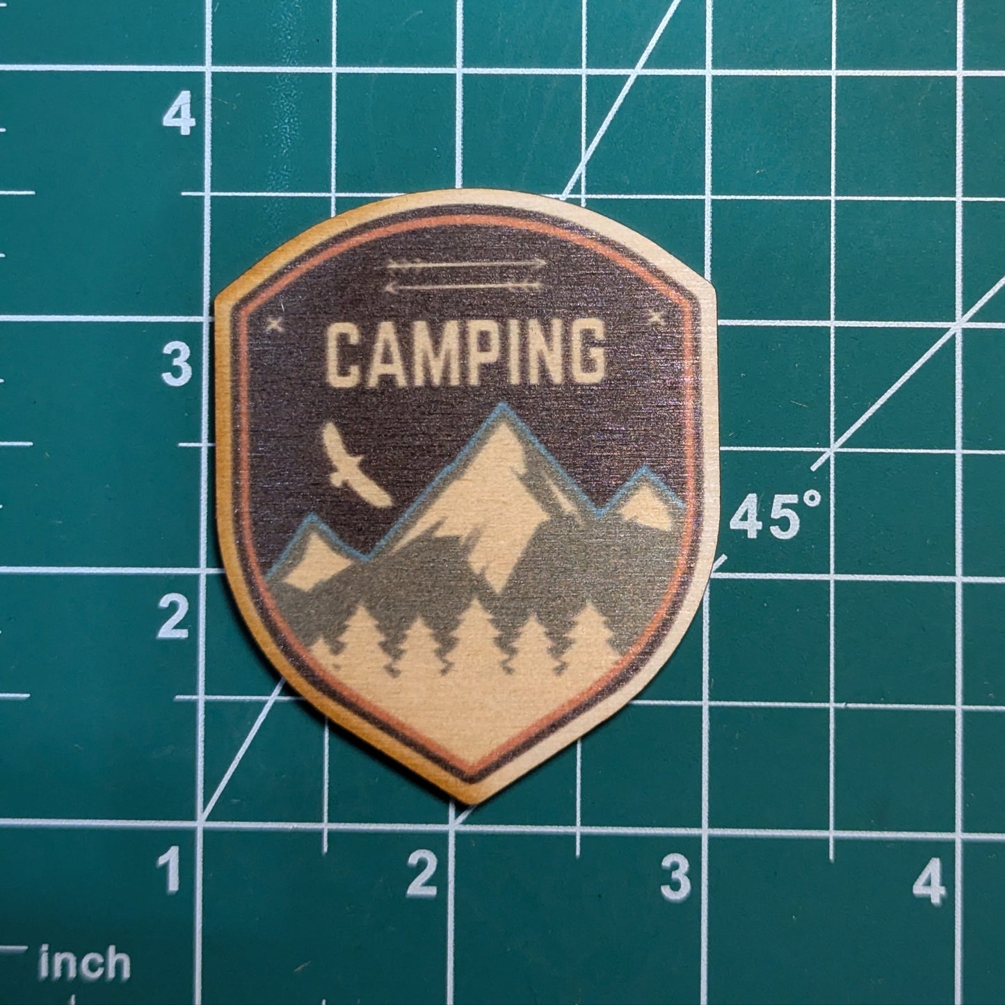Camping Badge