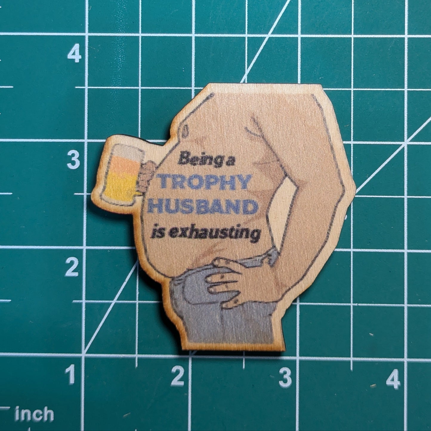 Being a Trophy Husband is Exhausting