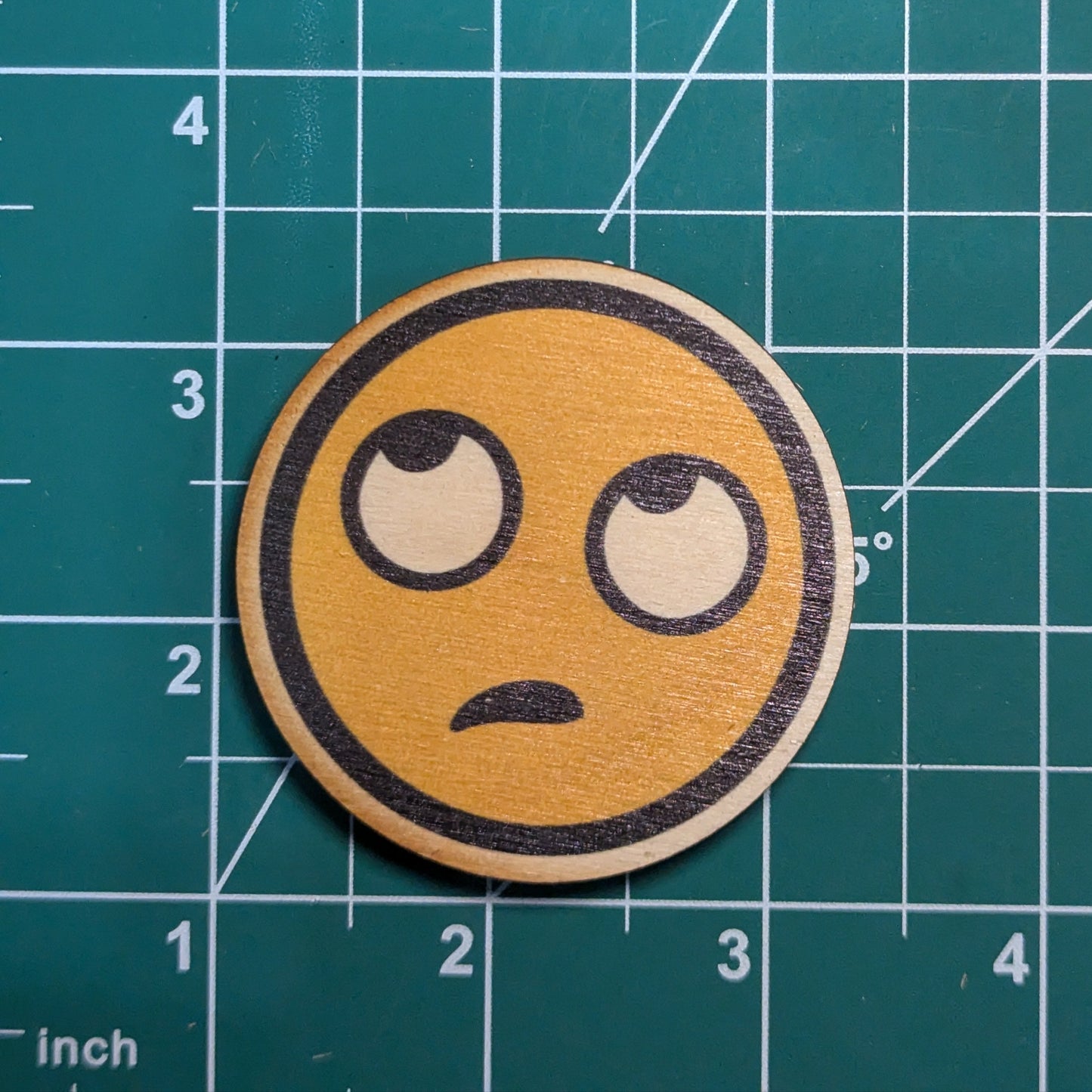 Rolling Eyes Smiley Face Emoji