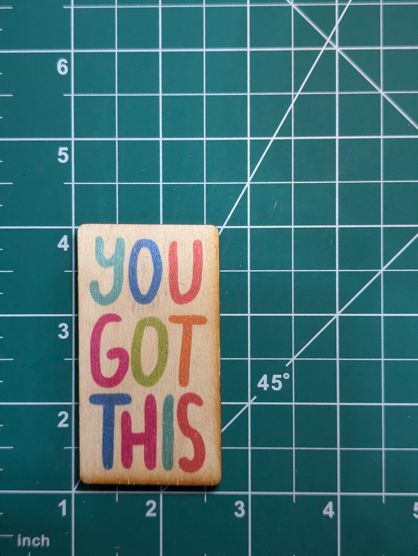 You Got This! Colorful Rectangle