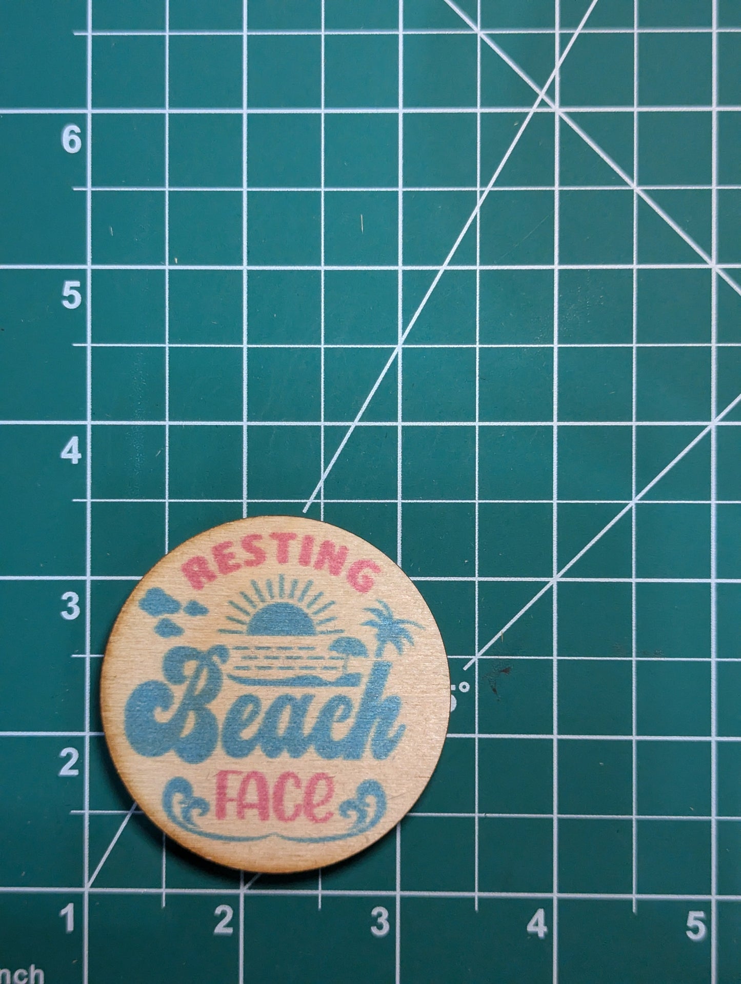 Resting Beach Face