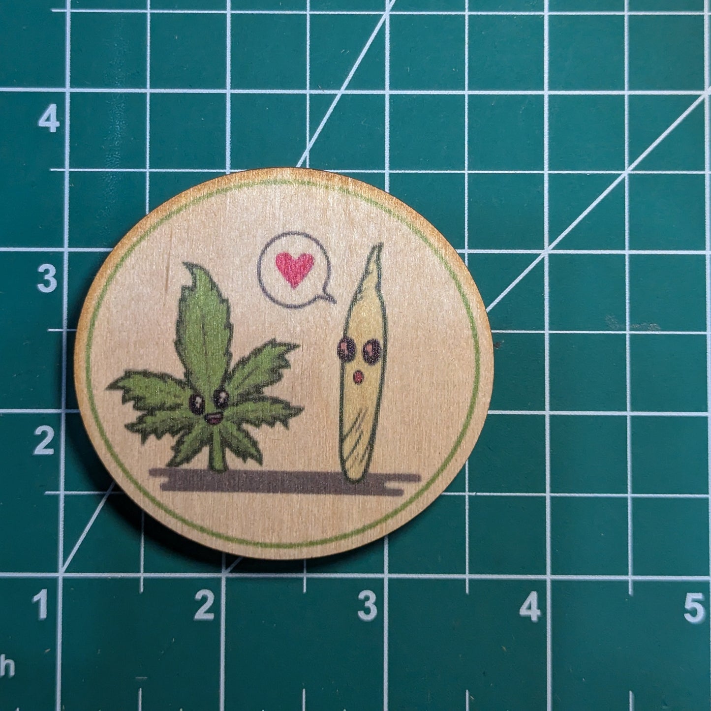 Stoner Love Magnet/Keychain