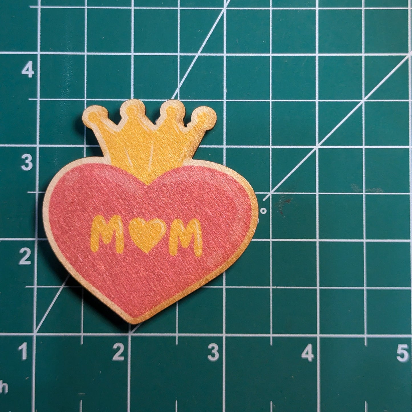 Mom Heart Crown