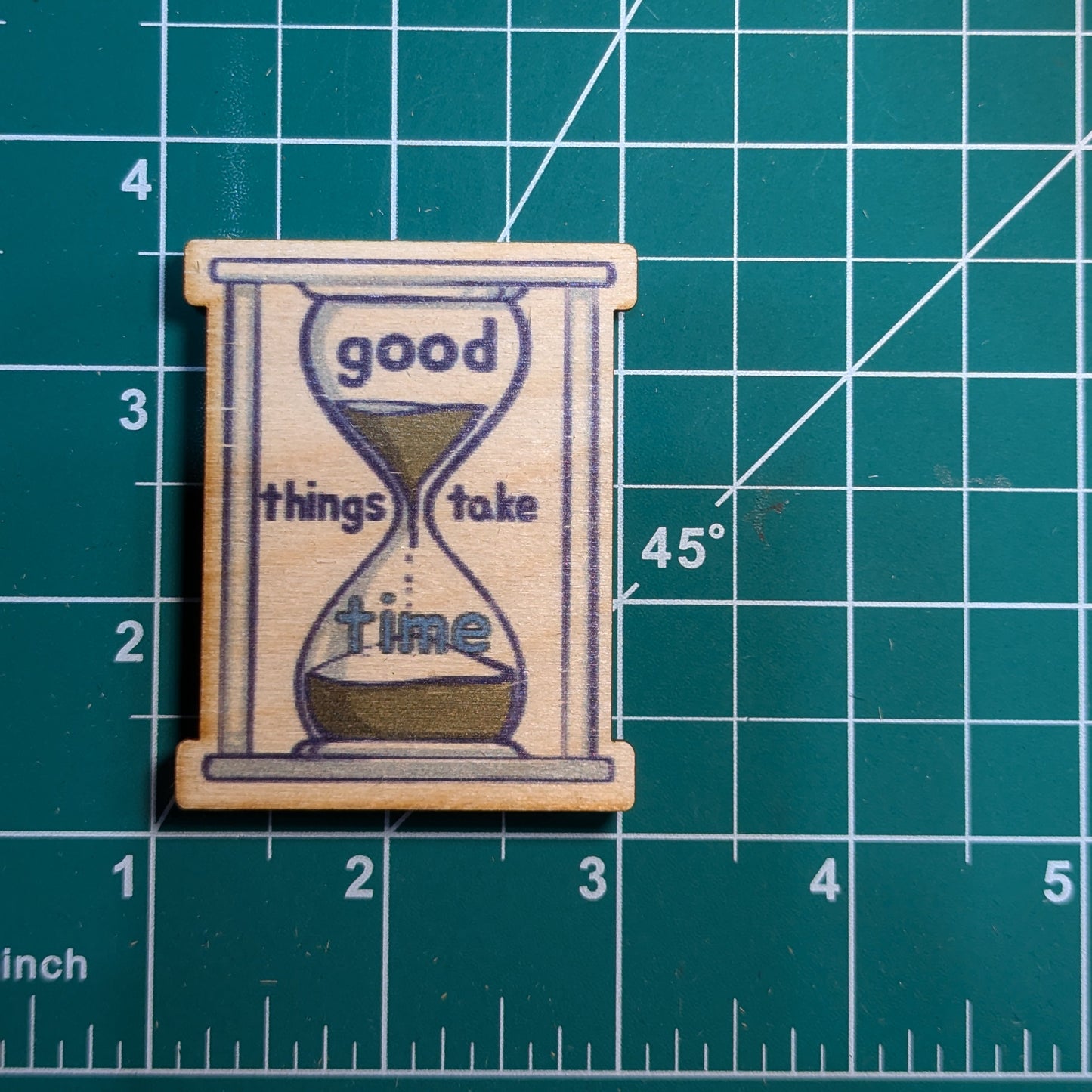 Good Things Take Time Hourglass
