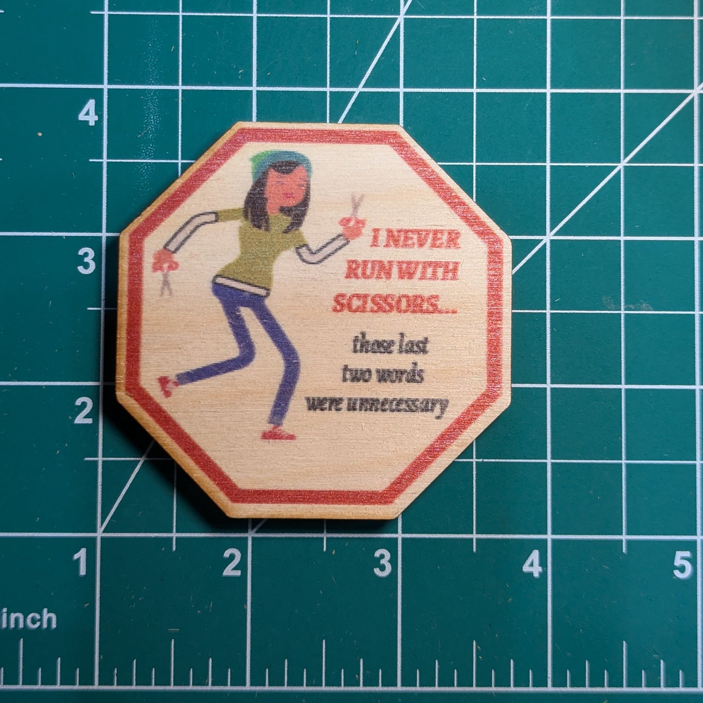 I Never Run With Scissors