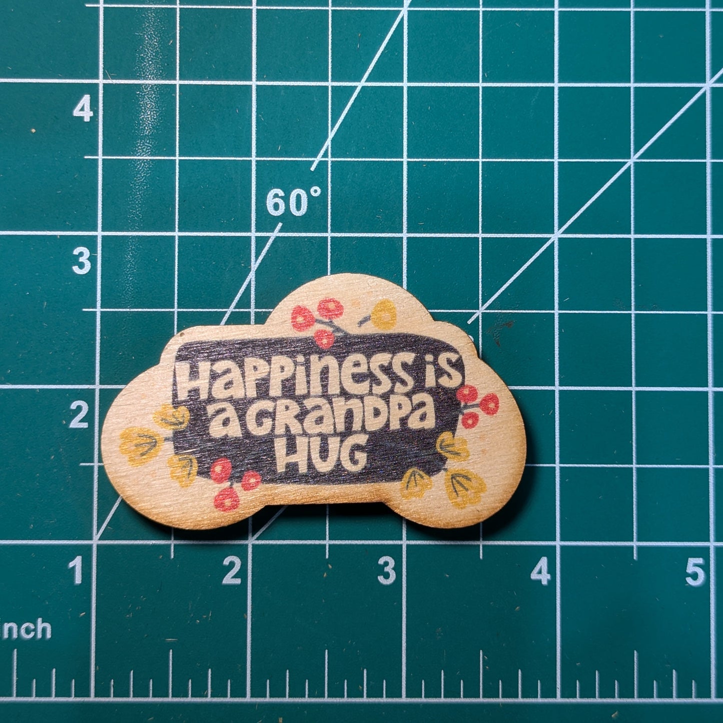 Happiness Is A Grandpa Hug