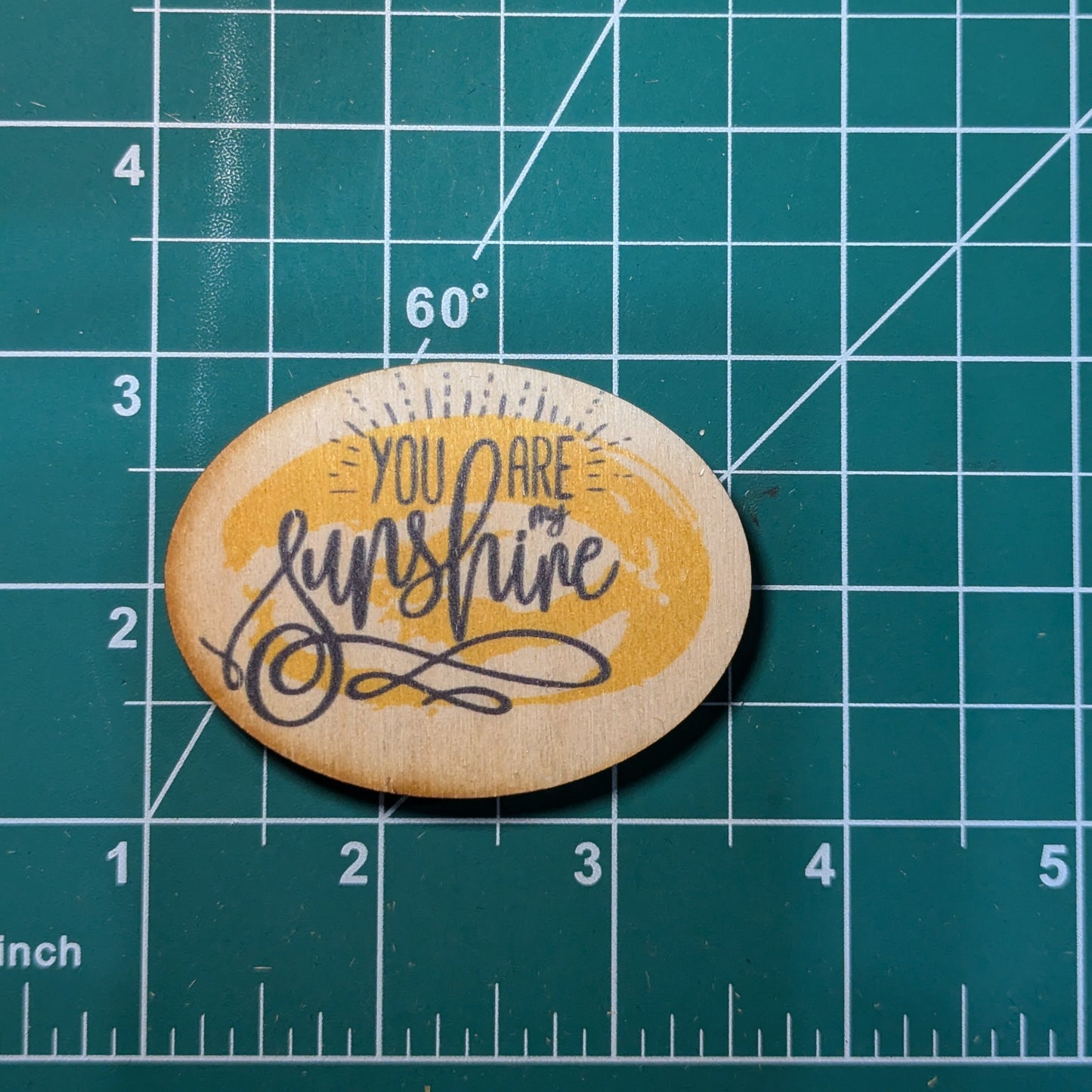 You Are My Sunshine Oval