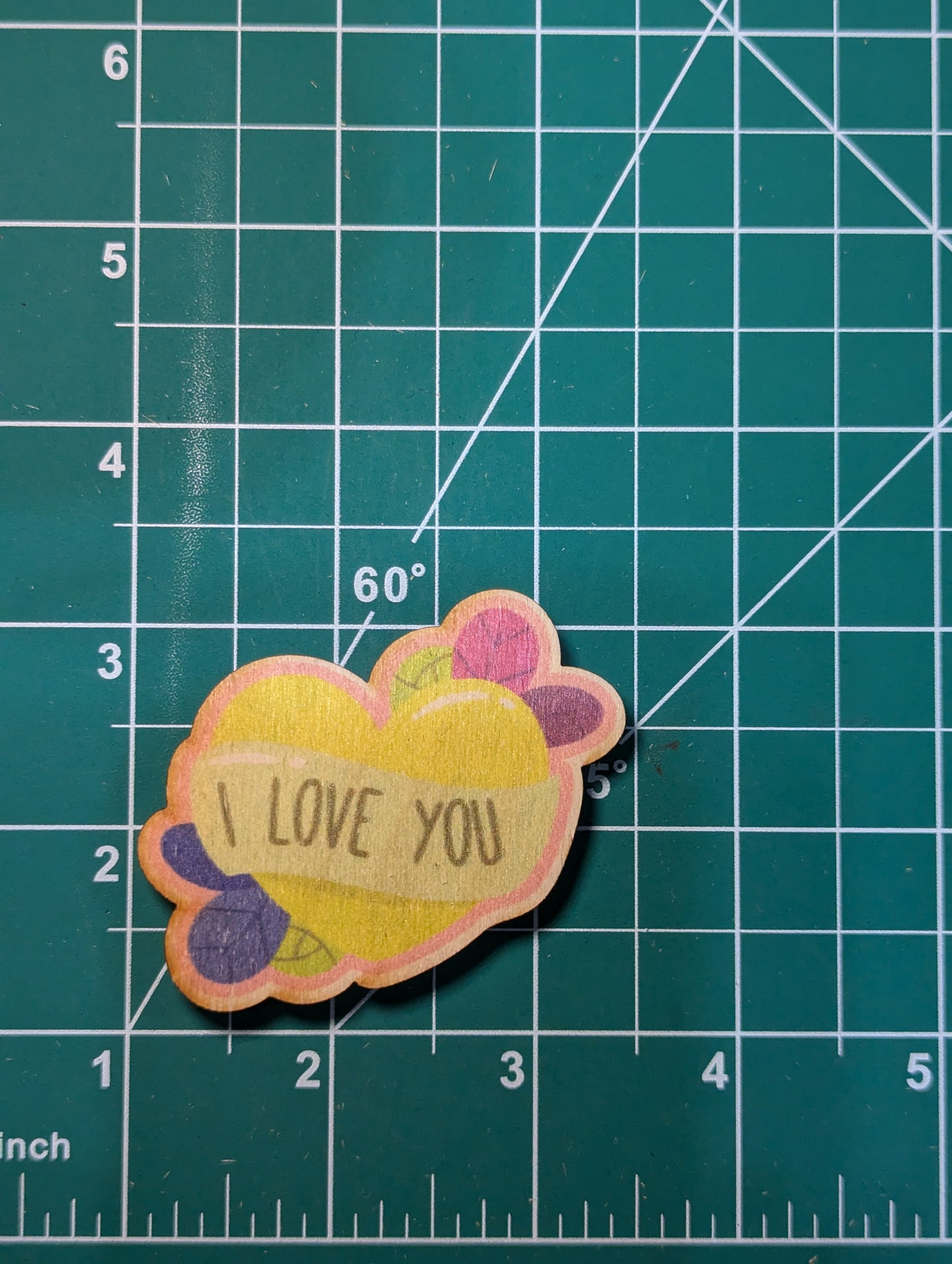 I Love You Yellow Heart