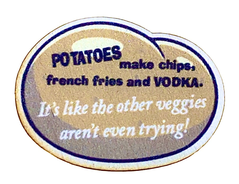 Potatoes Make Chips French Fries Vodka