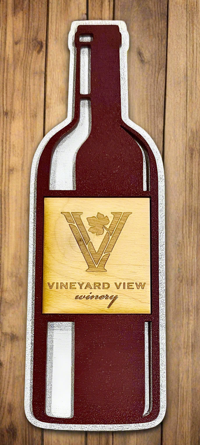 Winery bottle placeholder