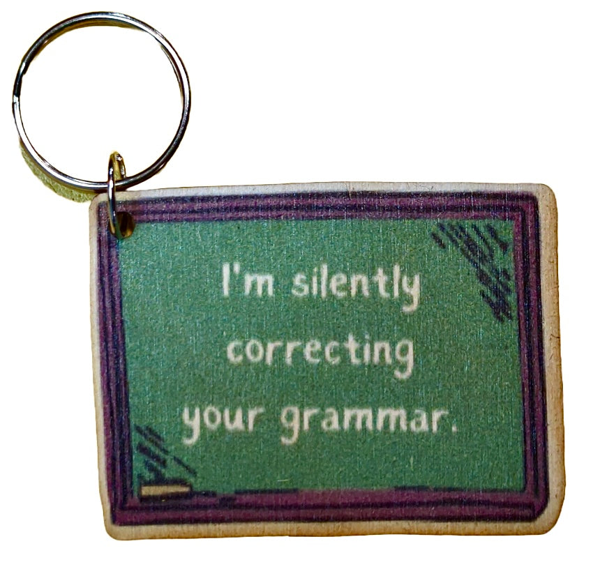 I'm Silently Correcting Your Grammar