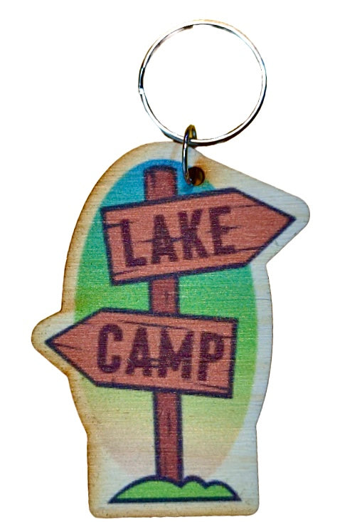 Lake Camp Sign