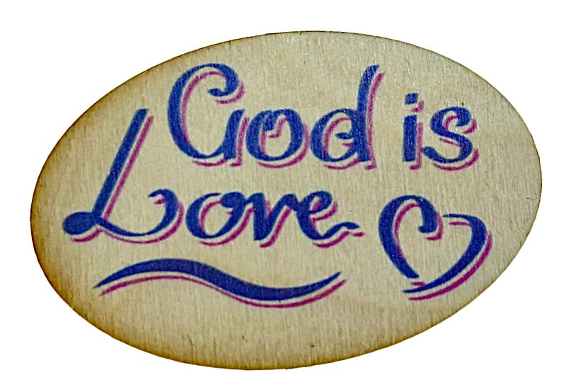 God Is Love Oval