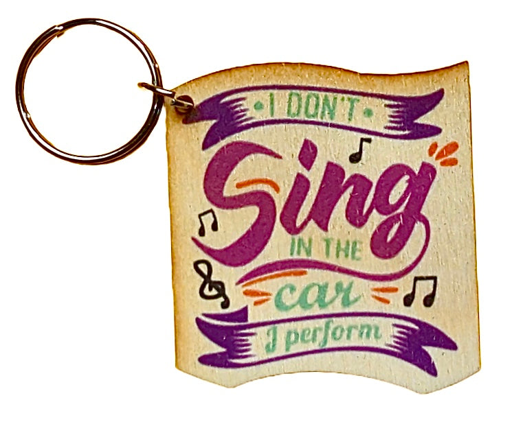 I Don't Sing In The Car I PERFORM!