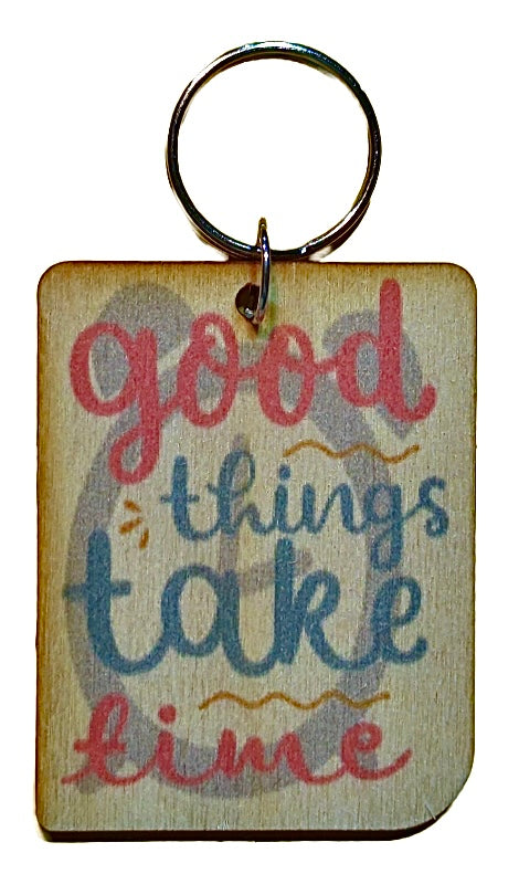Good Things Take Time Clock