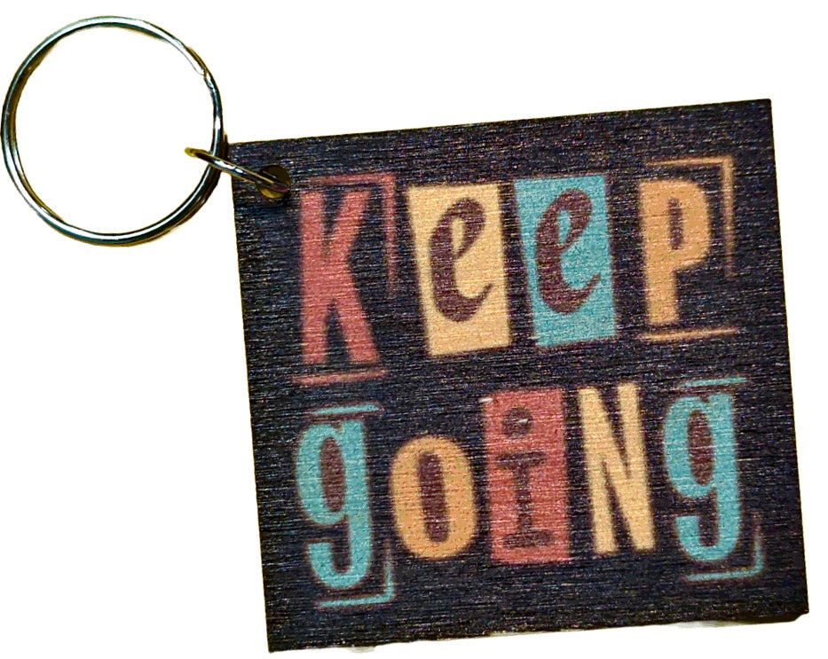 Keep Going Black Bkgrd