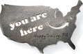 Happy Valley USA Shape Stainless Steel Magnet