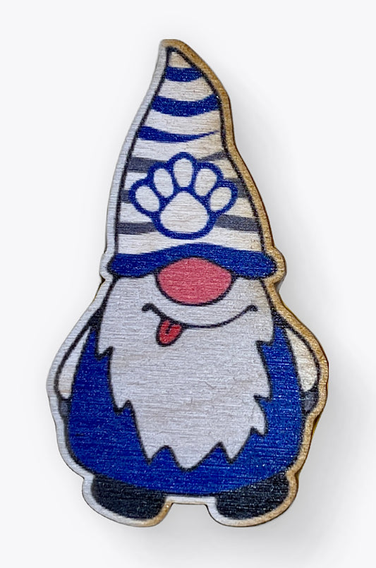Multi-Stripe Hat Paw Gnome Magnet