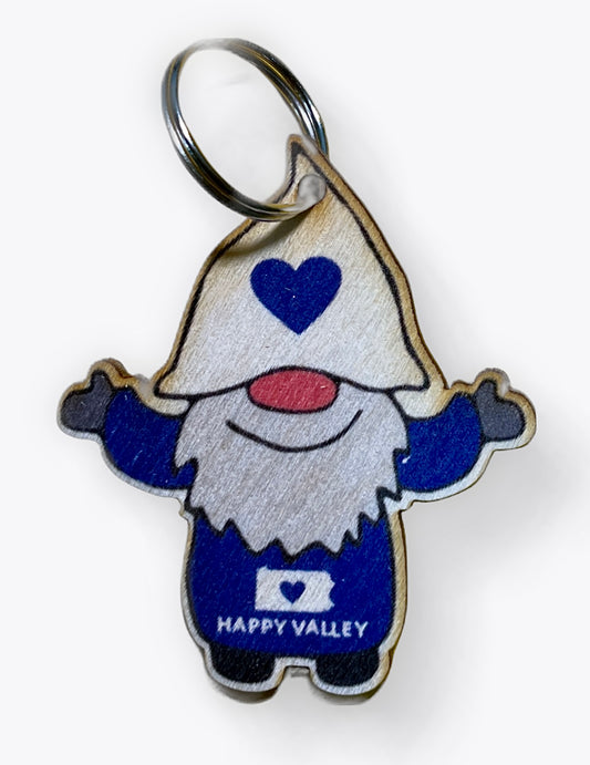 Happy Valley Love PA Gnome Key Chain