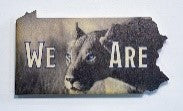 Block WE ARE Magnet PA Shape Lion