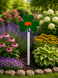 Buffalo Shamrock Garden Sign Stake