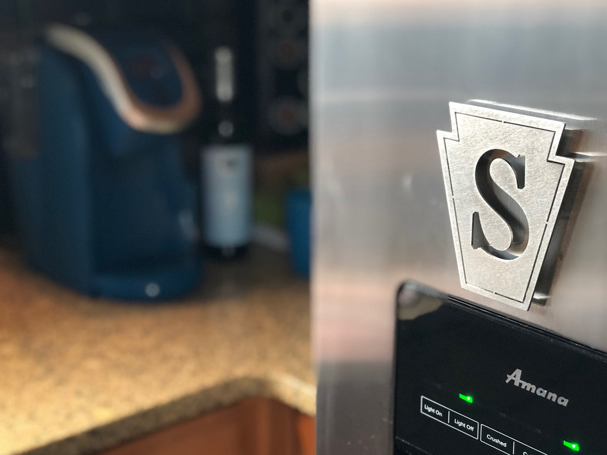 WE ARE State College 16 Gauge Stainless Steel Magnet
