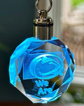 Penn State “We Are” Crystal Keychain