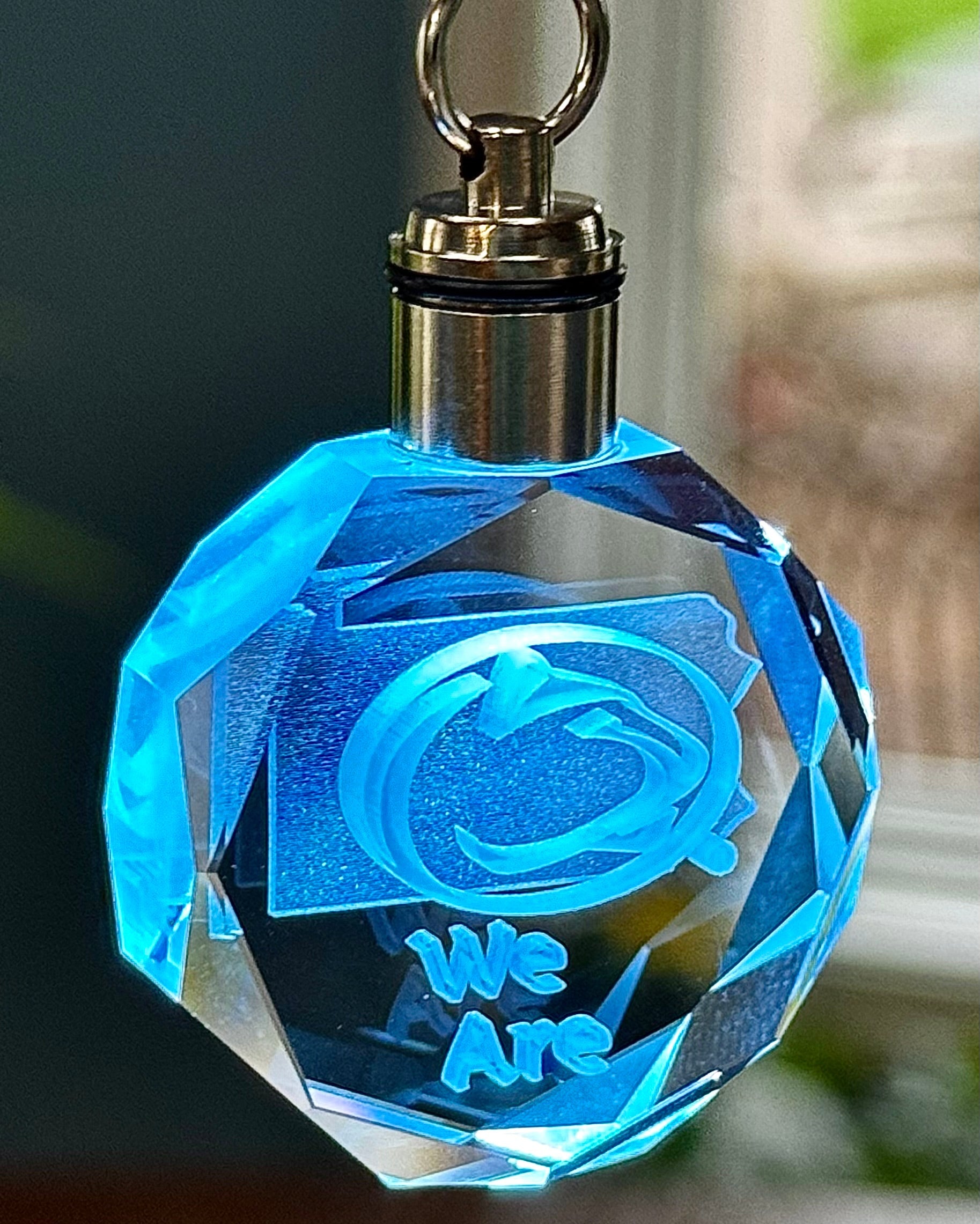 Penn State “We Are” Crystal Keychain
