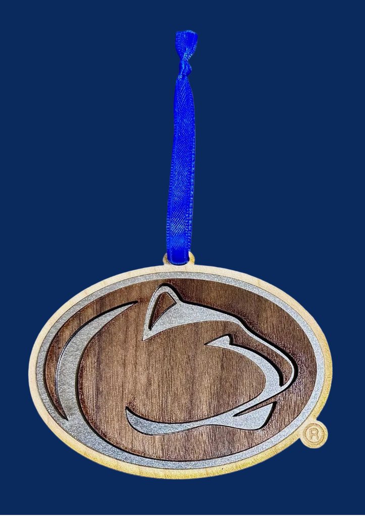 Nittany Lion Logo Ornament