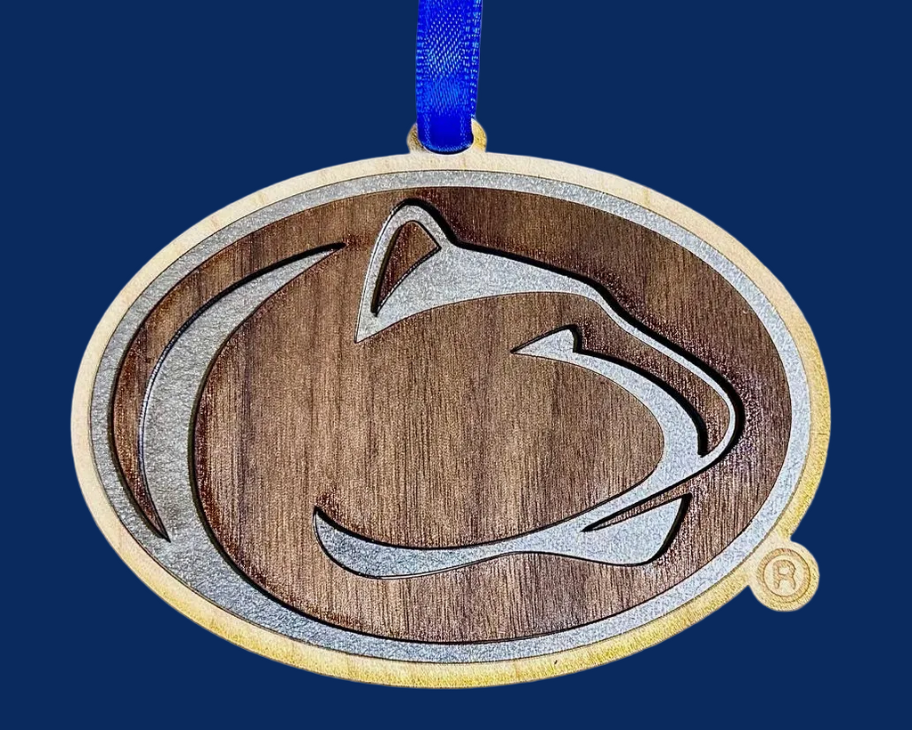 Nittany Lion Logo Ornament