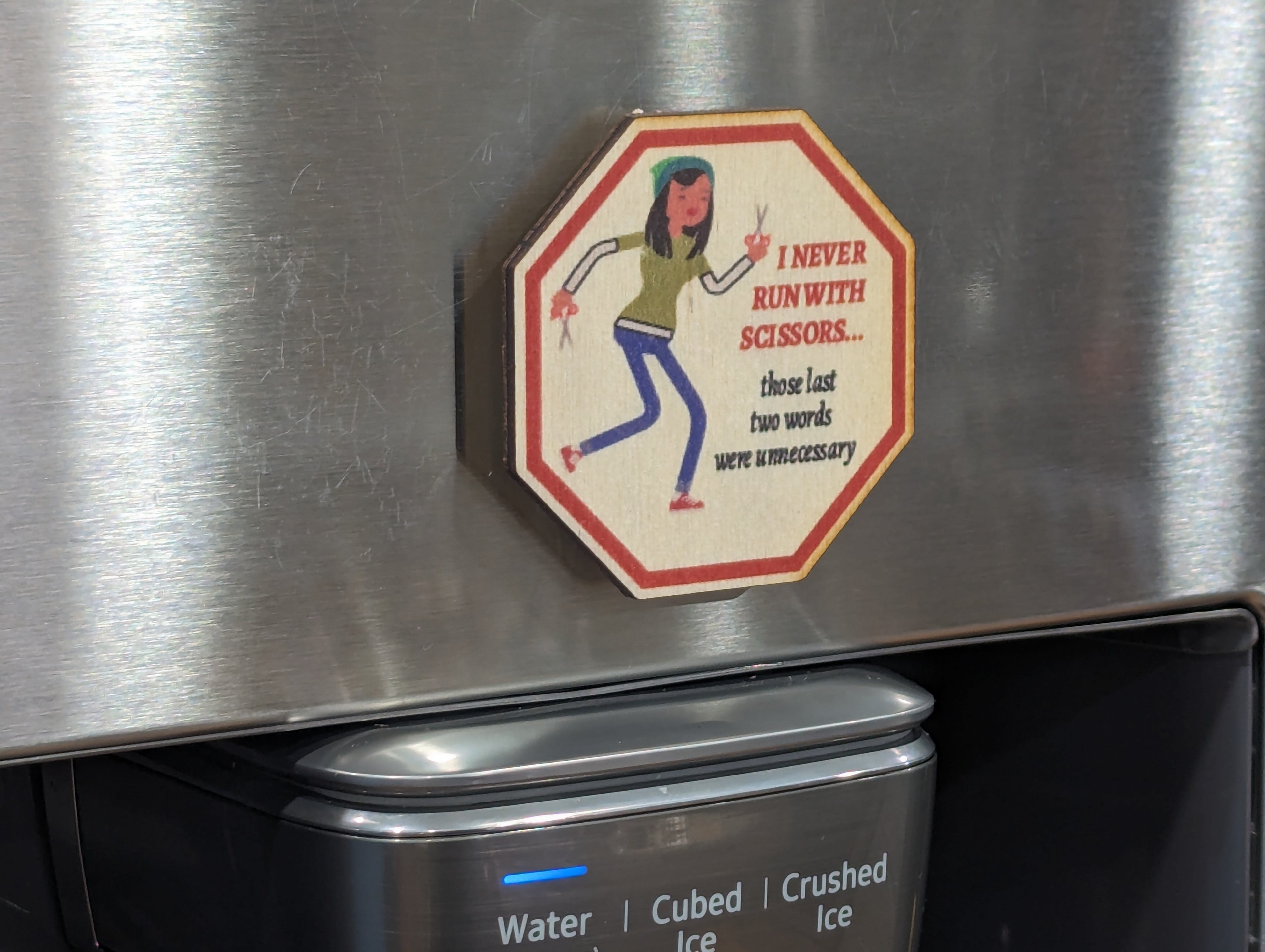 I Never Run With Scissors